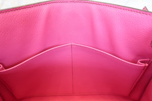 HERMES KELLY 28 Chevre myzore goatskim Fuschia pink □J刻印 Shoulder bag 700070195