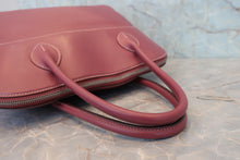 Load image into Gallery viewer, HERMES BOLIDE RELAX 35 Sikkim leather Bois de rose □O Engraving Hand bag 800090042
