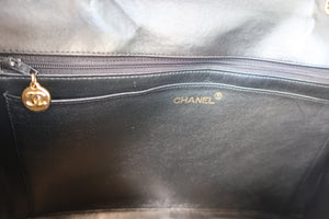 CHANEL/シャネル 中マトラッセシングルフラップWチェーンショルダーバッグ ラムスキン ブラック/ゴールド金具 ショルダーバッグ 600100033