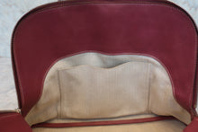 Load image into Gallery viewer, HERMES BOLIDE RELAX 35 Sikkim leather Bois de rose □O Engraving Hand bag 800090042
