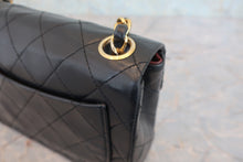 画像をギャラリービューアに読み込む, CHANEL/シャネル ミニマトラッセシングルフラップチェーンショルダーバッグ ラムスキン ブラック/ゴールド金具 ショルダーバッグ 800050088
