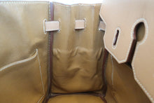 将图片加载到图库查看器，HERMES HAUT A COURROIRE 32 Graine Couchevel leather Natural 〇X刻印 Hand bag 600030033
