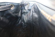 Load image into Gallery viewer, CHANEL Matelasse chain back pack Lambskin Black/Gold hadware Back pack 700100021
