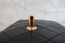 画像をギャラリービューアに読み込む, CHANEL/シャネル ミニマトラッセシングルフラップチェーンショルダーバッグ ラムスキン ブラック/ゴールド金具 ショルダーバッグ 800050088
