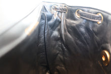Load image into Gallery viewer, CHANEL Matelasse chain back pack Lambskin Black/Gold hadware Back pack 700100021
