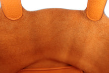 画像をギャラリービューアに読み込む, HERMES／エルメス ピコタンロックＰＭ トリヨンクレマンス オレンジ □L刻印 ハンドバッグ 800100130
