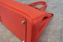 將圖片載入圖庫檢視器 HERMES／エルメス バーキン30 ヴォーエプソン ルージュピヴォワンヌ ハンドバッグ 800090029
