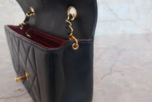 將圖片載入圖庫檢視器 CHANEL/シャネル ダイアナマトラッセチェーンショルダーバッグ ラムスキン ブラック/ゴールド金具 ショルダーバッグ 800030054
