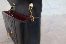画像をギャラリービューアに読み込む, CHANEL/シャネル ダイアナマトラッセチェーンショルダーバッグ ラムスキン ブラック/ゴールド金具 ショルダーバッグ 800030054
