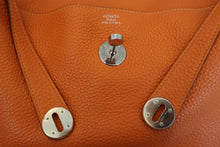 將圖片載入圖庫檢視器 HERMES／エルメス リンディ34 バイカラー トリヨンクレマンス オレンジ/ムタード □P刻印 ショルダーバッグ 700050029
