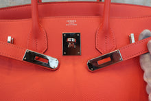 將圖片載入圖庫檢視器 HERMES／エルメス バーキン30 ヴォーエプソン ルージュピヴォワンヌ ハンドバッグ 800090029
