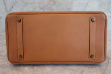 画像をギャラリービューアに読み込む, HERMES／エルメス バーキン35 アルデンヌ ゴールド 〇Y刻印 ハンドバッグ 700050063
