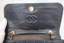 将图片加载到图库查看器，CHANEL/香奈儿 CF 流苏 链条包 羊皮 Black/Gold Hardware(黑色/金色金属) 肩背包 800070166
