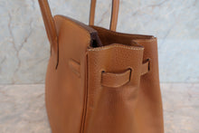 画像をギャラリービューアに読み込む, HERMES／エルメス バーキン35 アルデンヌ ゴールド 〇Y刻印 ハンドバッグ 700050063
