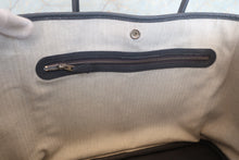 Load image into Gallery viewer, HERMES  GARDEN PARTY PM Negonda leather Ardoise □R Engraving Tote bag 700120152
