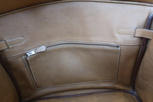 画像をギャラリービューアに読み込む, HERMES／エルメス バーキン35 アルデンヌ ゴールド 〇Y刻印 ハンドバッグ 700050063
