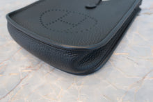 Load image into Gallery viewer, HERMES  EVELYNE TPM Clemence leather Black B Engraving Shoulder bag 800080165
