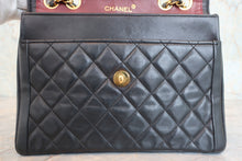 画像をギャラリービューアに読み込む, CHANEL/シャネル マトラッセチェーンショルダーバッグ ラムスキン ブラック/ゴールド金具 ショルダーバッグ 800060033
