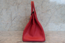 画像をギャラリービューアに読み込む, HERMES／エルメス バーキン35 クシュベル ルージュヴィフ □H刻印 ハンドバッグ 700080057
