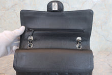 将图片加载到图库查看器，CHANEL/香奈儿 CF 双盖 双链条包 荔枝皮 Black/Silver Hardware(黑色/银色金属) 肩背包 800070140
