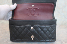 将图片加载到图库查看器，CHANEL/香奈儿 CF 双盖 双链条包 荔枝皮 Black/Silver Hardware(黑色/银色金属) 肩背包 800070140
