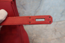 画像をギャラリービューアに読み込む, HERMES／エルメス バーキン35 クシュベル ルージュヴィフ □H刻印 ハンドバッグ 700080057
