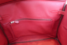 画像をギャラリービューアに読み込む, HERMES／エルメス バーキン35 クシュベル ルージュヴィフ □H刻印 ハンドバッグ 700080057
