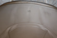 Load image into Gallery viewer, HERMES BOLIDE 35 Clemence leather White □G Engraving Shoulder bag 600060115
