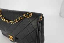 画像をギャラリービューアに読み込む, CHANEL/シャネル マトラッセＷフラップＷチェーンショルダーバッグ ラムスキン ブラック/ゴールド金具 ショルダーバッグ 800100011
