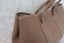 Load image into Gallery viewer, HERMES GARDEN PARTY PM Negonda leather Etoupe gray T Engraving Tote bag 600060110

