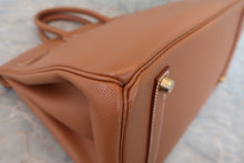 画像をギャラリービューアに読み込む, HERMES／エルメス バーキン35 クシュベル ゴールド ハンドバッグ □A刻印 ハンドバッグ 800060024
