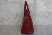 Load image into Gallery viewer, HERMES BOLIDE 31 Box carf leather Rouge H □D Engraving Shoulder bag 600070189
