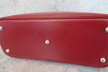 Load image into Gallery viewer, HERMES BOLIDE 31 Box carf leather Rouge H □D Engraving Shoulder bag 600070189
