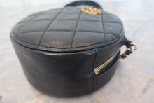 將圖片載入圖庫檢視器 CHANEL/シャネル マトラッセラウンドチェーンショルダーバッグ ラムスキン ブラック/ゴールド金具 ショルダーバッグ 800010145
