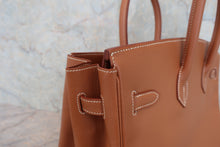 画像をギャラリービューアに読み込む, HERMES／エルメス バーキン35 クシュベル ゴールド ハンドバッグ □A刻印 ハンドバッグ 800060024
