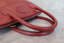 将图片加载到图库查看器，HERMES BOLIDE 31 Box carf leather Rouge H □D刻印 Shoulder bag 600070189
