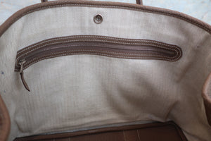 HERMES GARDEN PARTY PM Negonda leather Etoupe gray T刻印 Tote bag 600060110