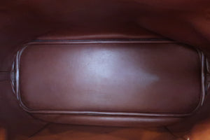 HERMES BOLIDE 35 Graine Couchevel leather Brown/Green 〇V刻印 Shoulder bag 600020037