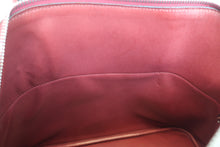 将图片加载到图库查看器，HERMES BOLIDE 31 Box carf leather Rouge H □D刻印 Shoulder bag 600070189
