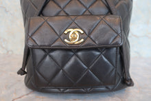 将图片加载到图库查看器，CHANEL/香奈儿 CF 链背包 羊皮 Black/Gold Hardware(黑色/金色金属) 背包 800070104
