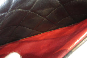 CHANEL/シャネル ミニマトラッセシングルフラップチェーンショルダーバッグ ラムスキン ブラック/ゴールド金具 ショルダーバッグ 700070215