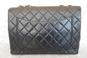 CHANEL/シャネル 中マトラッセシングルフラップチェーンショルダーバッグ ラムスキン ブラック/ゴールド金具 ショルダーバッグ 700070213