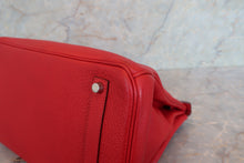 画像をギャラリービューアに読み込む, HERMES／エルメス バーキン35 トリヨンクレマンス ヴァーミリオン □H刻印 ハンドバッグ 700110059
