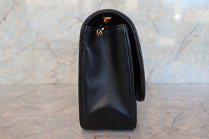 CHANEL  Diana matelasse chain shoulder bag Lambskin Black/Gold hadware Shoulder bag 700050047