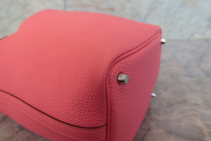 HERMES／エルメス ピコタンロックＰＭ トリヨンクレマンス ローズアザレ A刻印 ハンドバッグ 700080212
