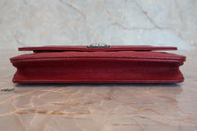 画像をギャラリービューアに読み込む, CHANEL/シャネル ボーイシャネルチェーンウォレット キャビアスキン レッド/シルバー金具 ショルダーバッグ 800010180
