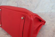 画像をギャラリービューアに読み込む, HERMES／エルメス バーキン35 トリヨンクレマンス ヴァーミリオン □H刻印 ハンドバッグ 700110059
