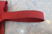 Load image into Gallery viewer, HERMES PICOTIN LOCK GM Clemence leather Rouge garance □R Engraving Hand bag 700120172
