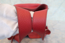 Load image into Gallery viewer, HERMES PICOTIN LOCK GM Clemence leather Rouge garance □R Engraving Hand bag 700120172
