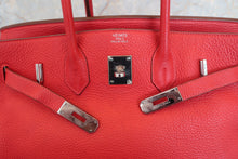 画像をギャラリービューアに読み込む, HERMES／エルメス バーキン35 トリヨンクレマンス ヴァーミリオン □H刻印 ハンドバッグ 700110059
